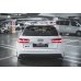 Накладки сплиттеры боковые на задний бампер на Audi RS6 C7